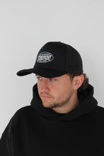 Load image into Gallery viewer, Stop &amp; Search Trucker (Black)
