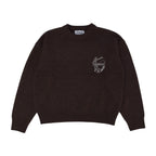 Solid Mohair Knit (Brown)
