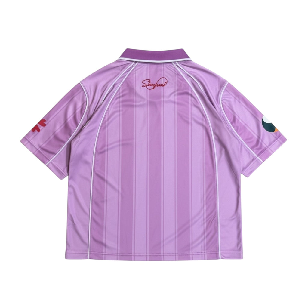 Heritage Striped Jersey (Flamingo)