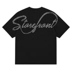 Snake Script T-shirt (Black)