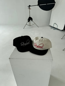 Script Cap (Black/White)