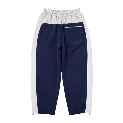 Club Open Cuff Joggers (Grey/Navy)