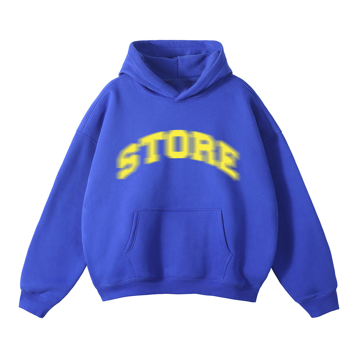 Distorted Store Hoodie (Blue)