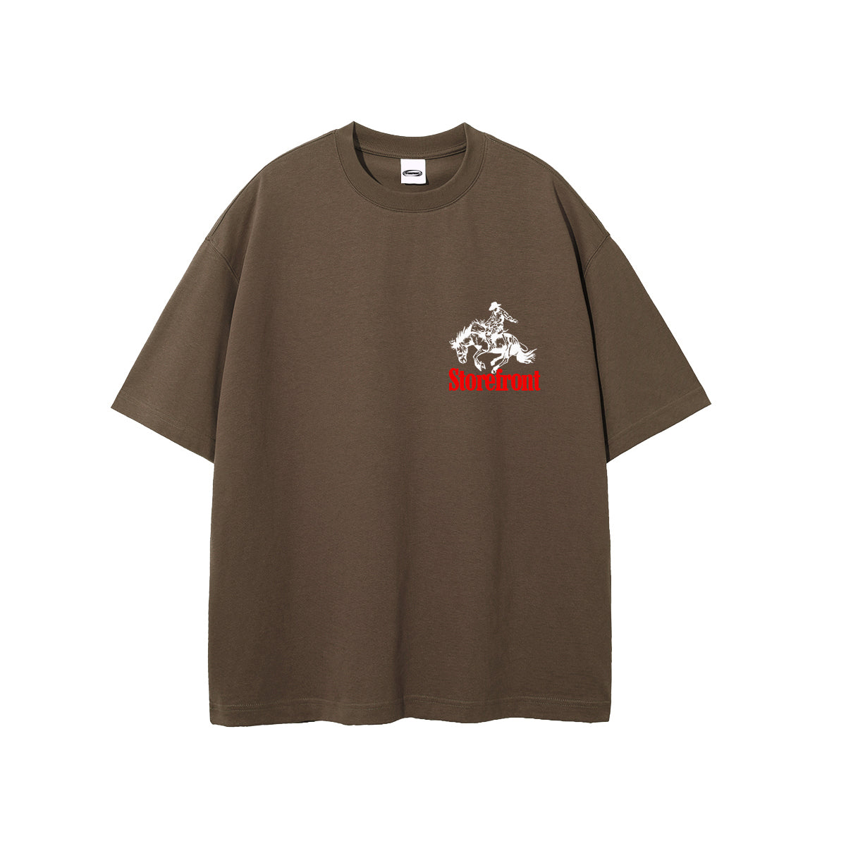 Western Tee (Brown)