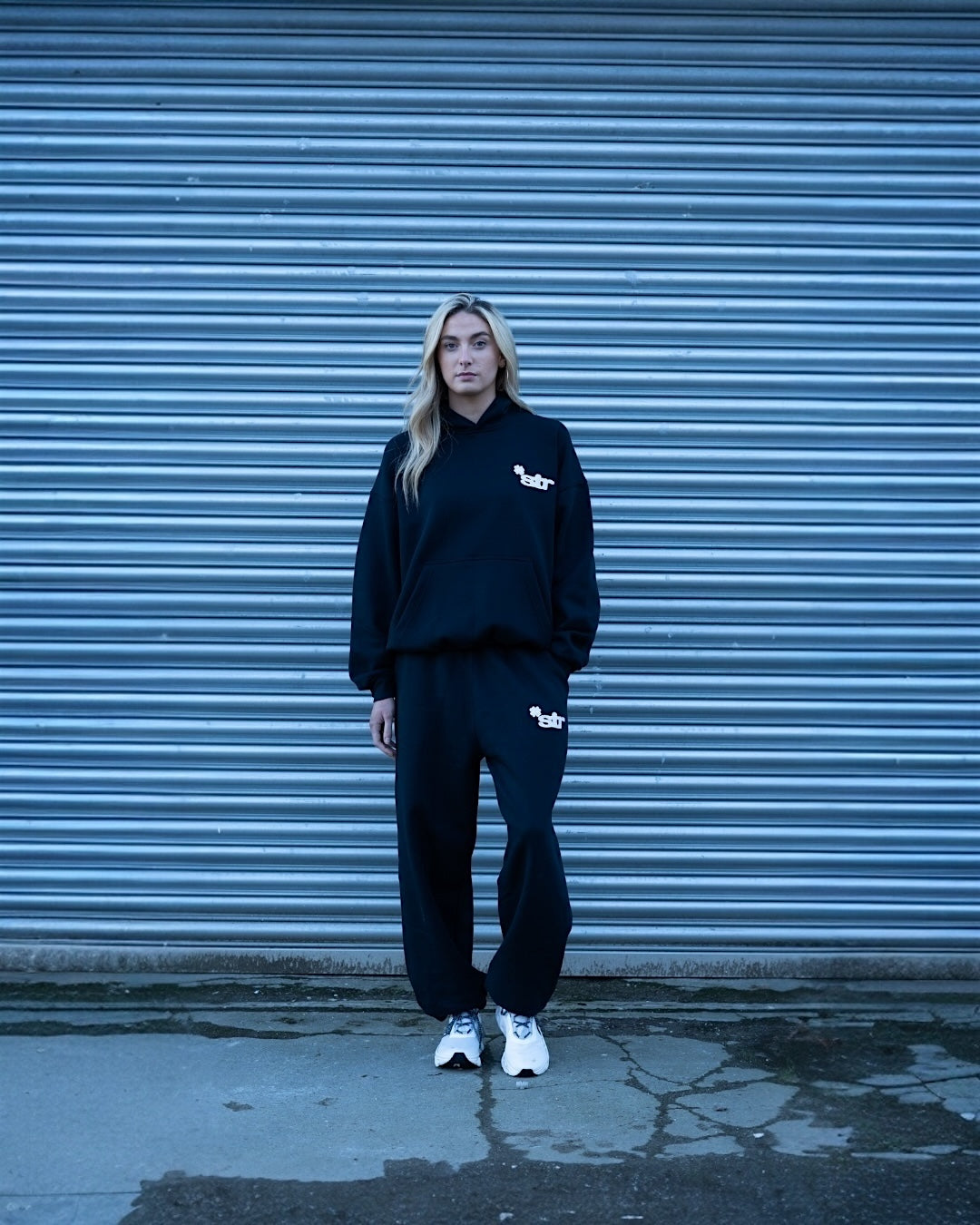 STR Clover Heavyweight Hoodie (Black)
