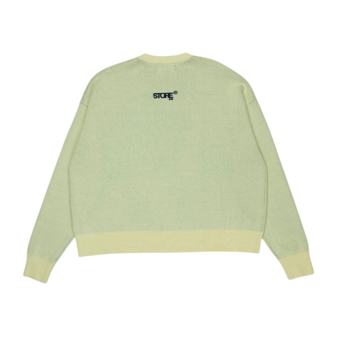 J-1 Knitted Jumper (Cream)