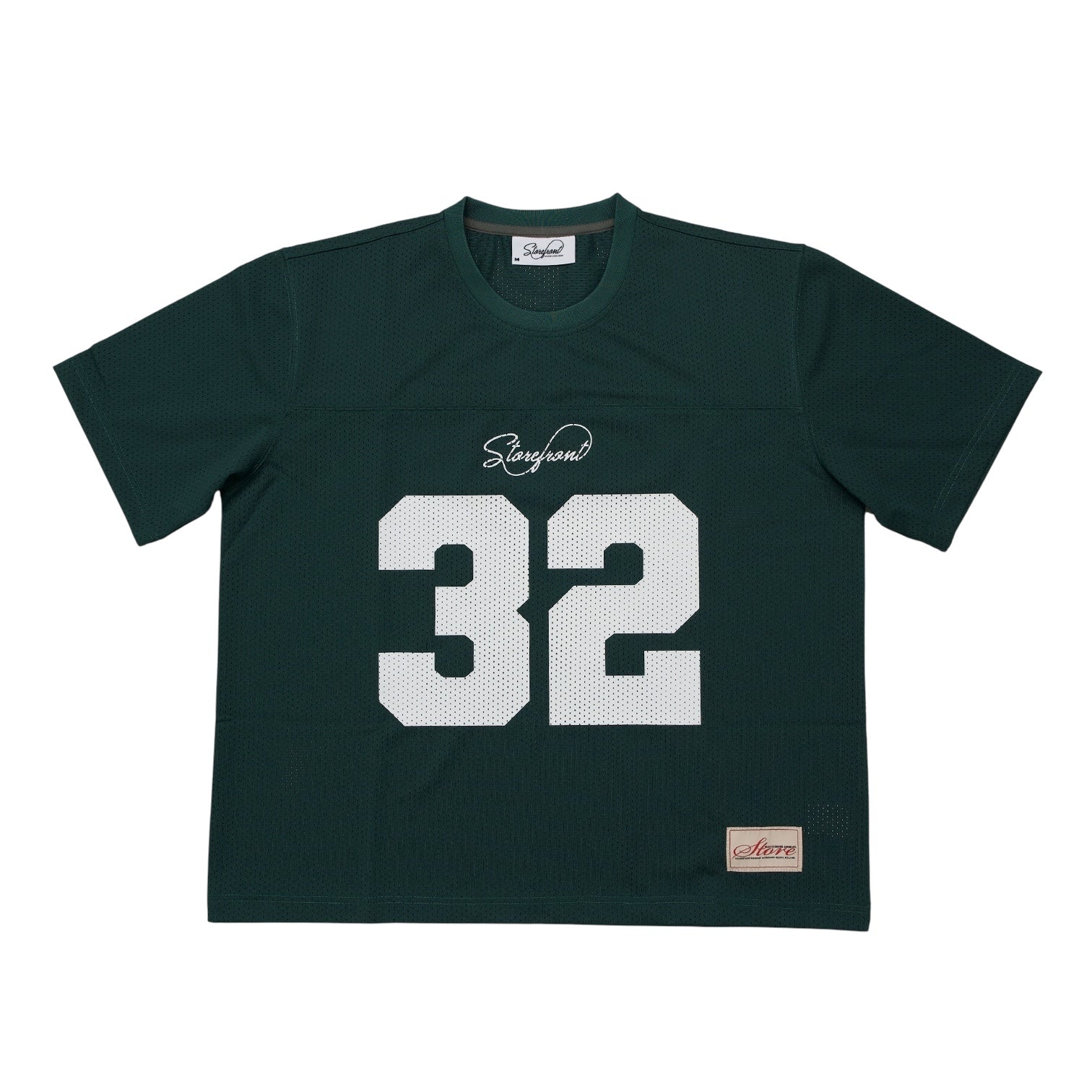 Script Mesh Jersey (Forrest Green)