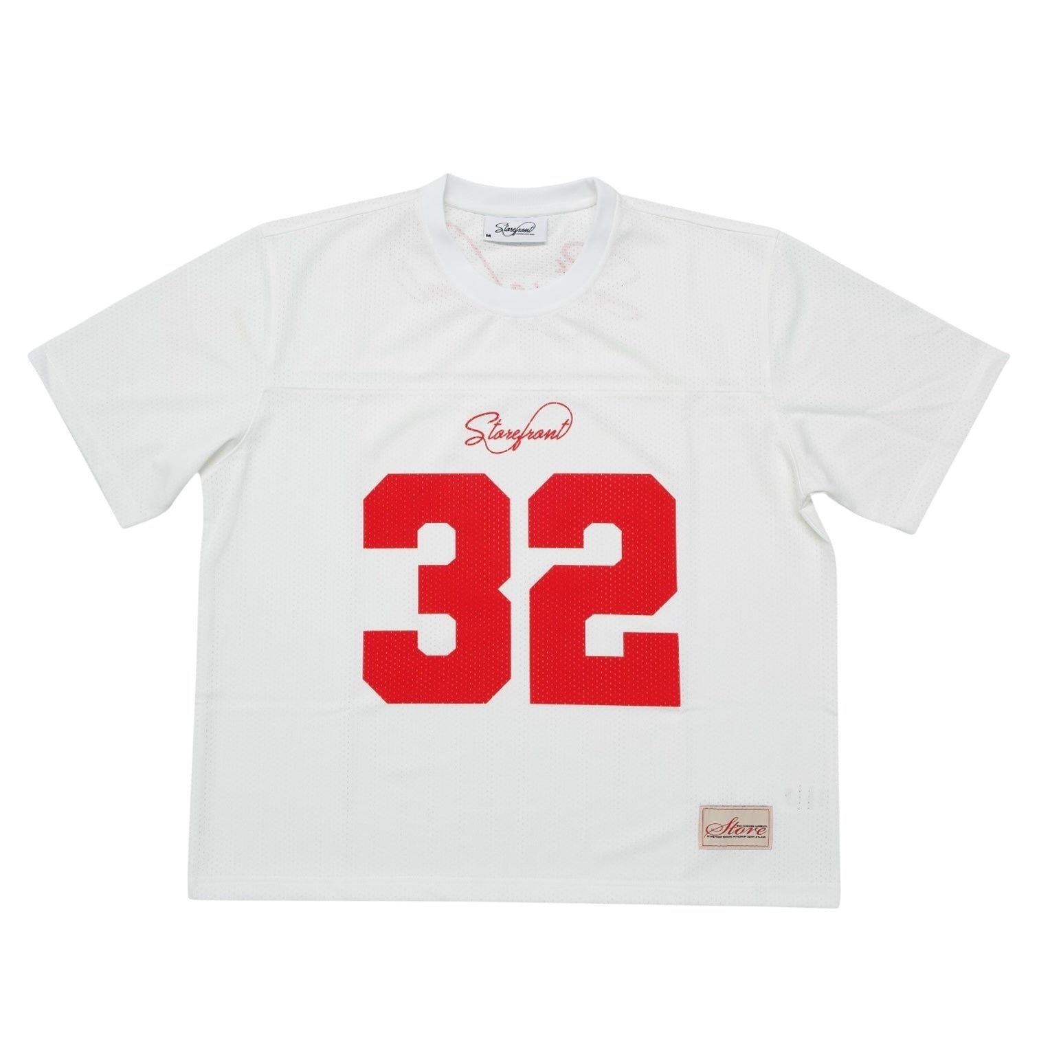 Script Mesh Jersey (White)