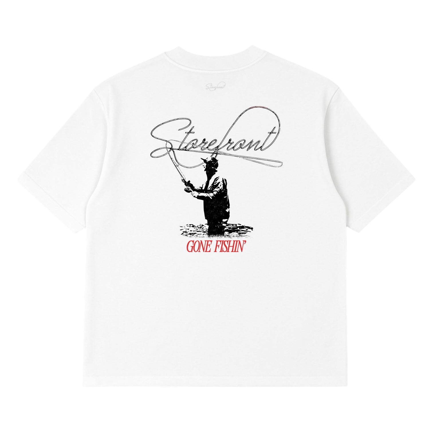 Gone Fishin' T-Shirt (White)