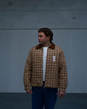 Load image into Gallery viewer, ‘Star’ Lined Flannel Overshirt (Sandstone Brown)
