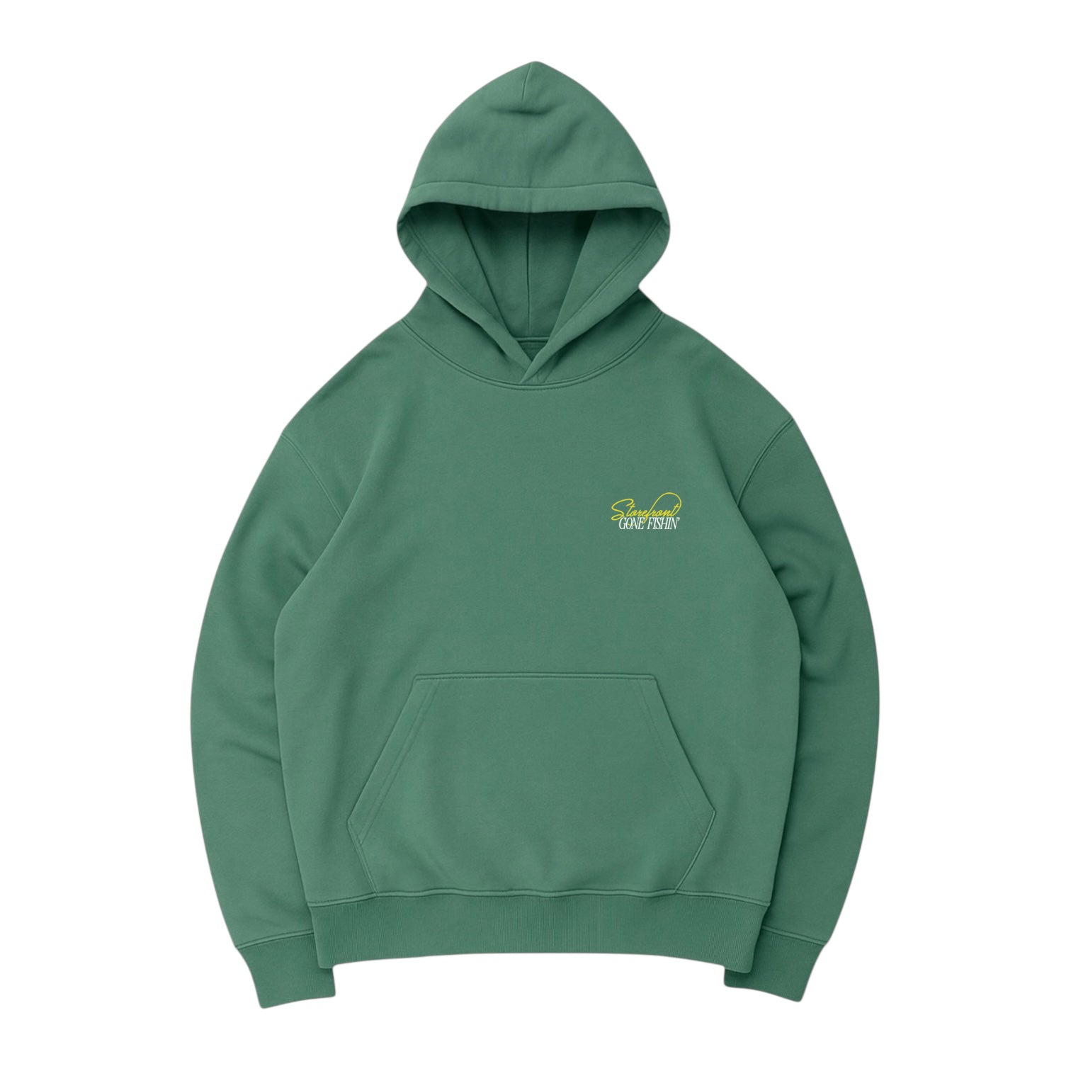 Gone Fishin' Hoodie (Sage Green)
