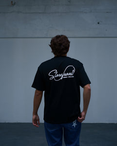 Script Logo Tee (Black)