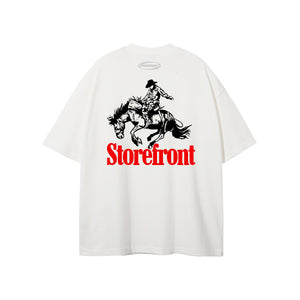 Western Tee (White)