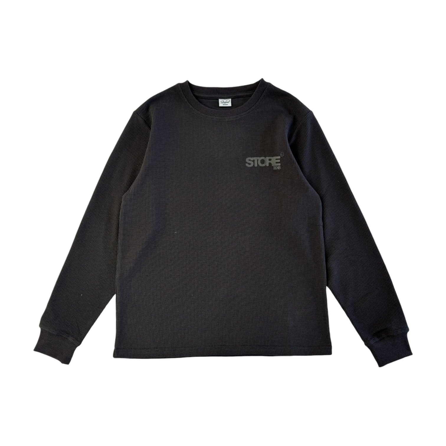 Waffle Longsleeve (Charcoal)