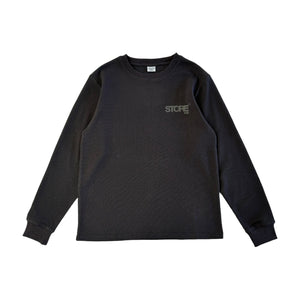 Waffle Longsleeve (Charcoal)