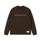 Three Leaf Halftone Waffle (Brown)