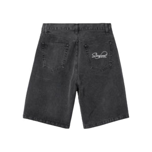 Denim Shorts (Black)