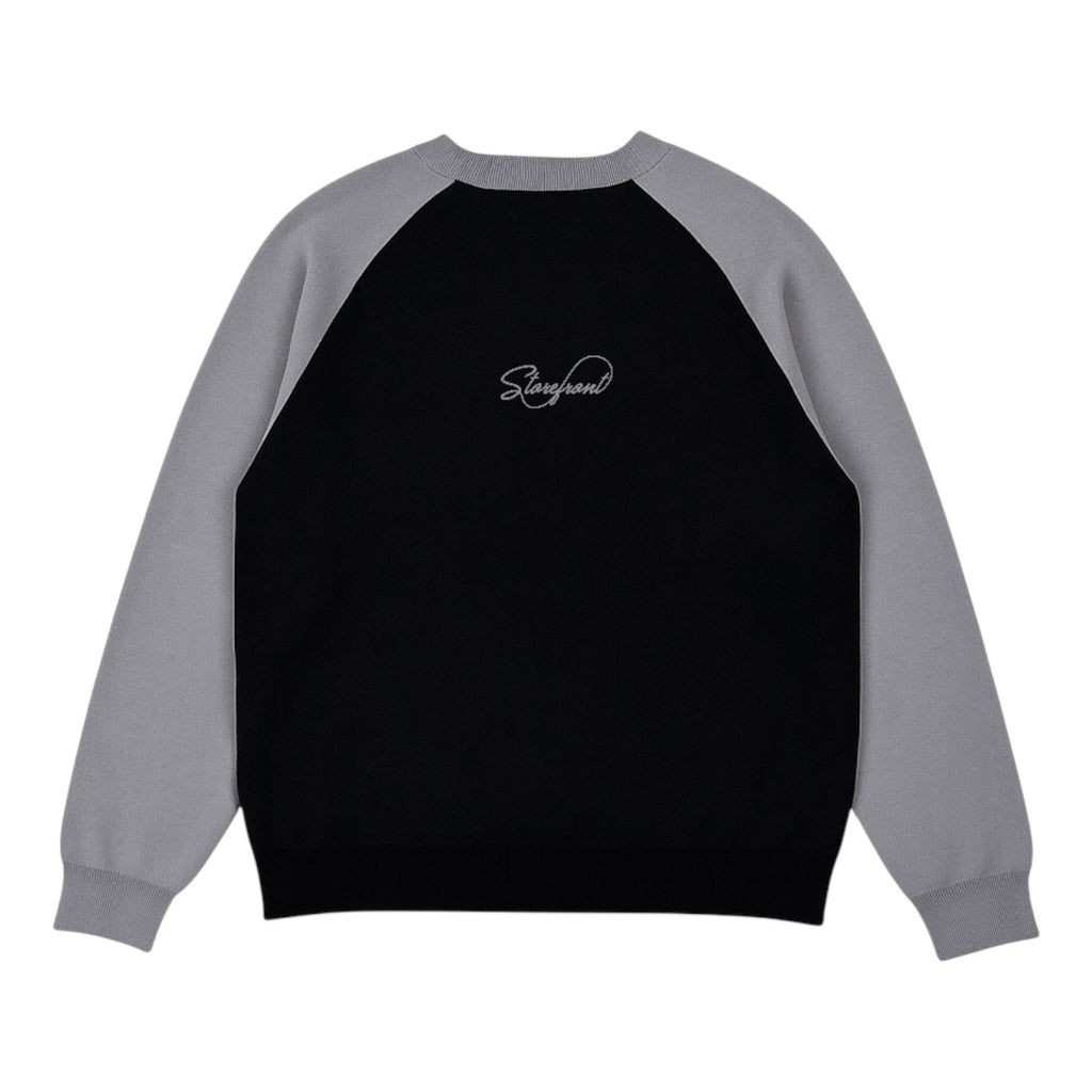 Three Leaf Knit (Charcoal)