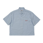 Striped Oxford Shirt (Blue)