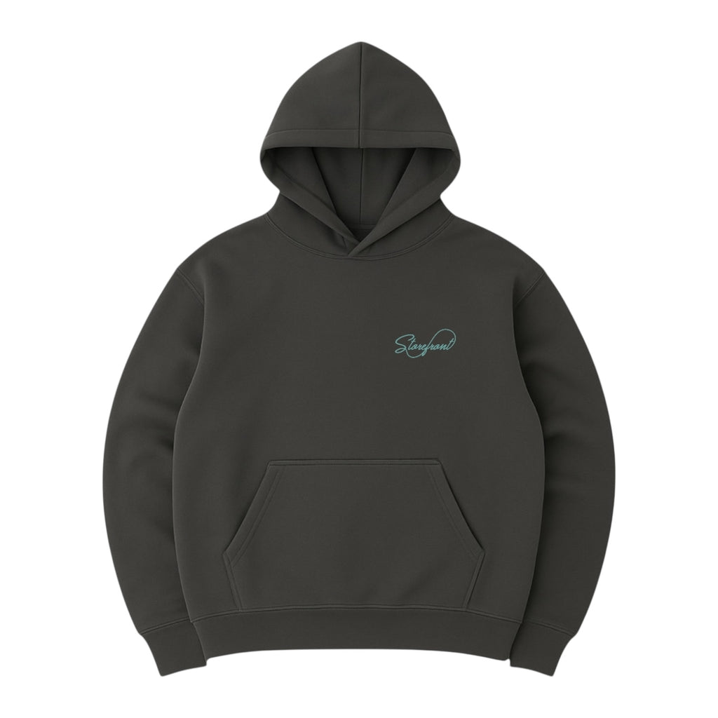 Script Hoodie (Charcoal)