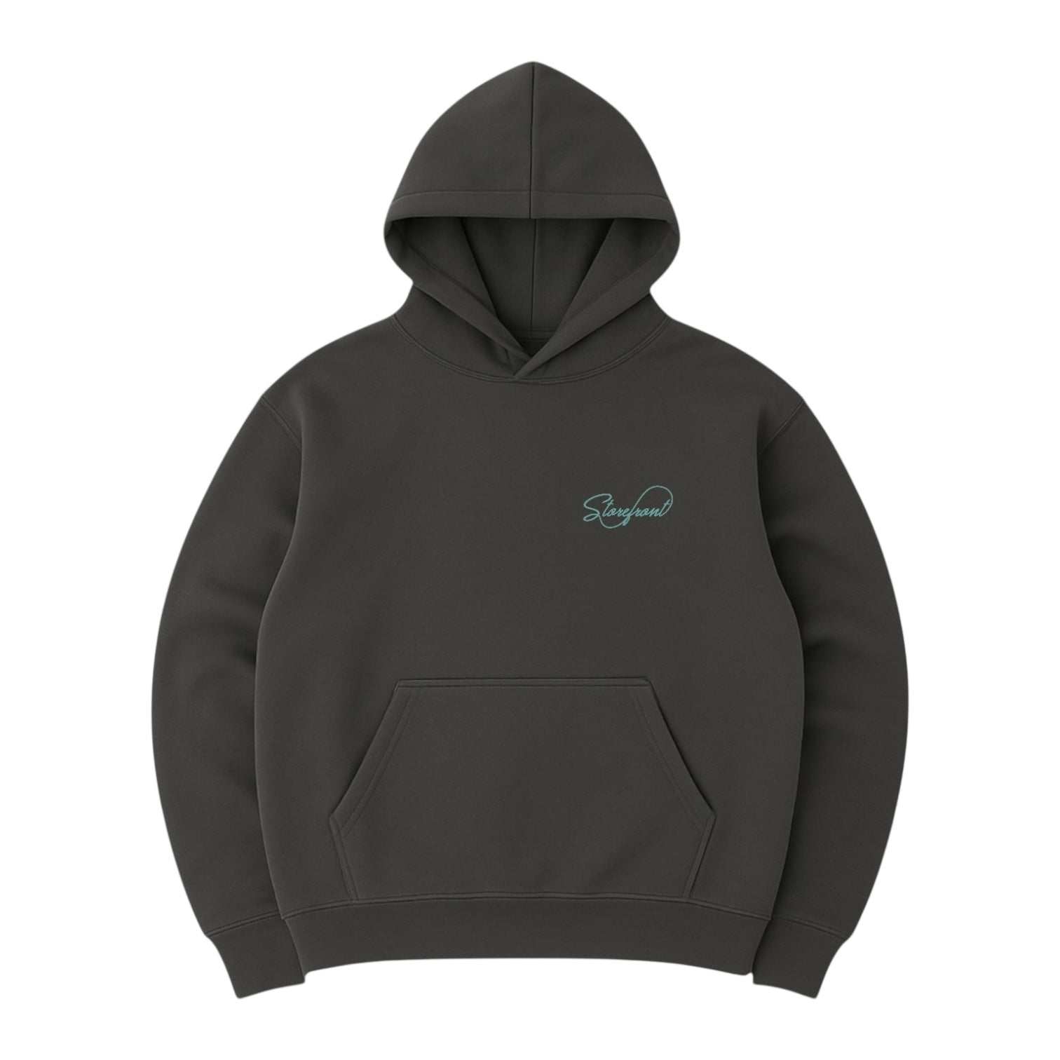Script Hoodie (Charcoal)