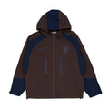 Club Technical Waterproof Jacket (Brown/Navy)