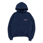 Vintage Script Hoodie (Washed Navy)