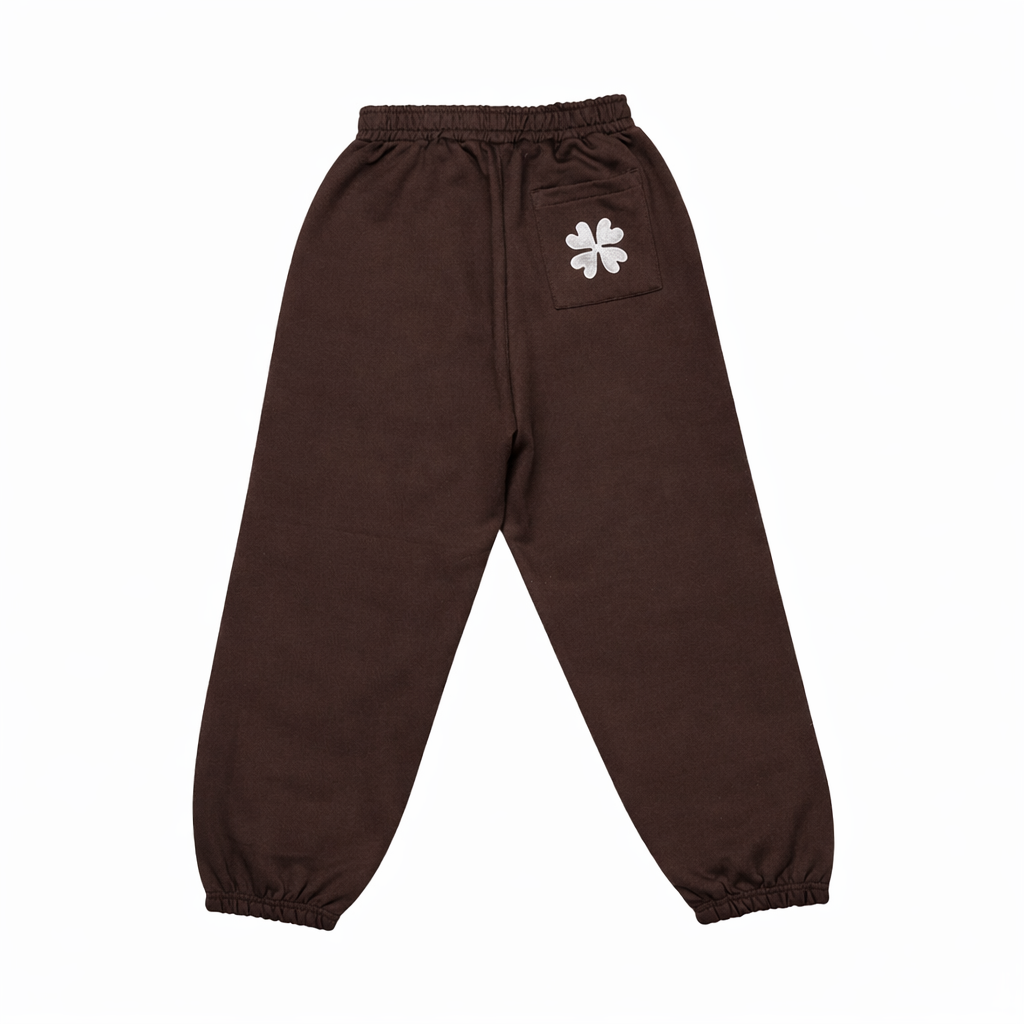 STR Clover Heavyweight Joggers (Brown)