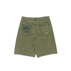 Script Jean Shorts (Green)