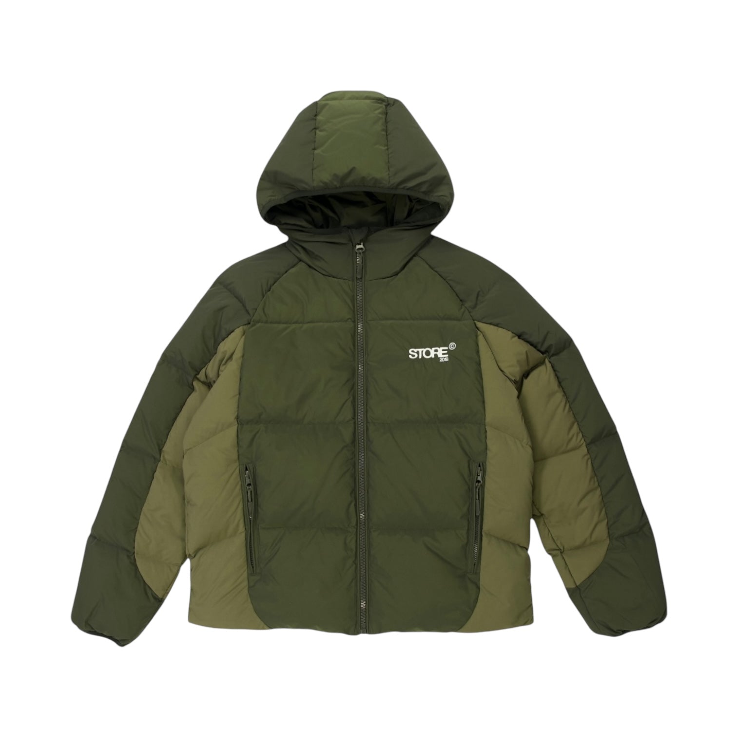 Team Ultra Down Puffer Jacket (Green)