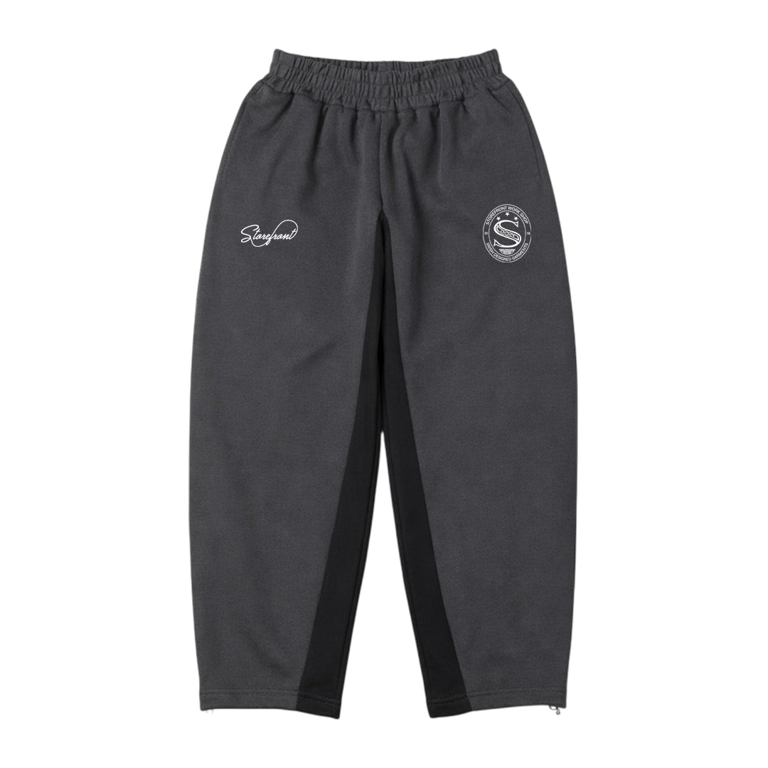 Club Open Cuff Joggers (Black/Charocal)