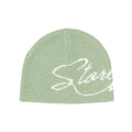 Script Mohair Skull Beanie (Sage)