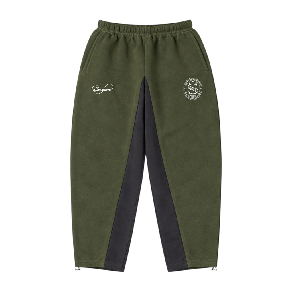 Club Open Cuff Joggers (Moss/Charcoal)