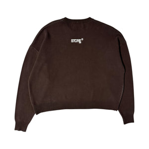 Éire Knitted Jumper (Mocha)