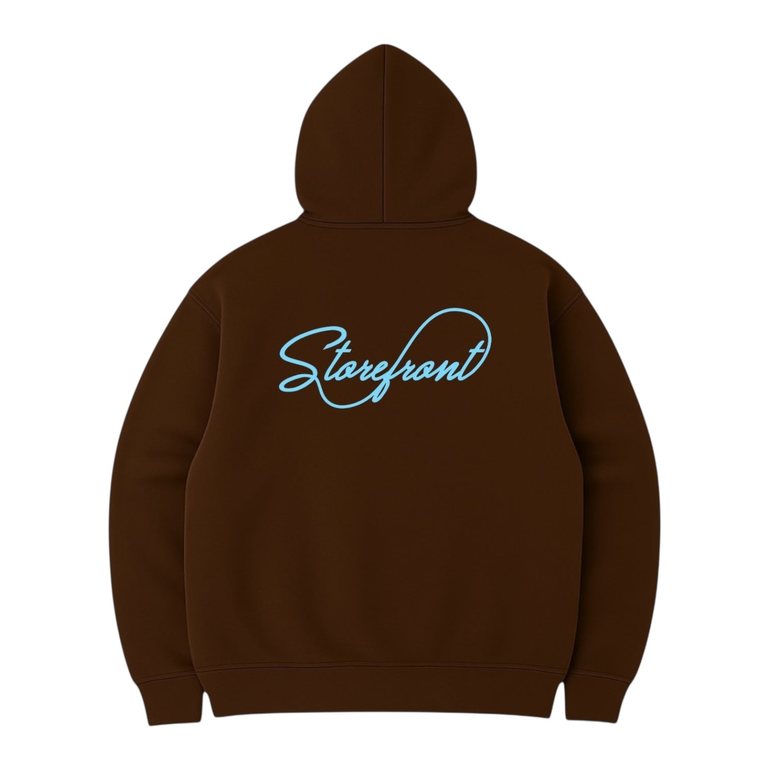 Script Hoodie (Brown)