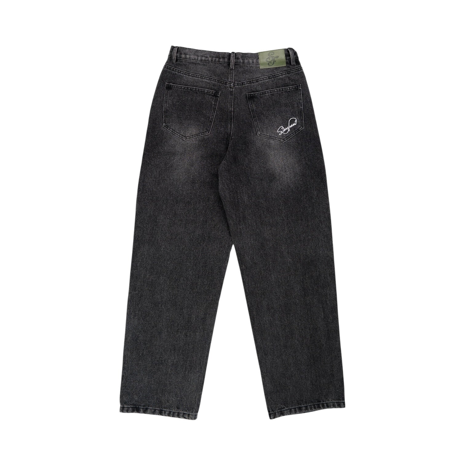 Script Jeans (Washed Charcoal)