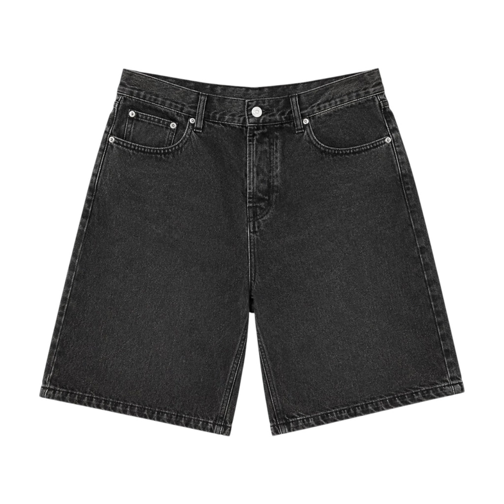 Chainstitch Denim Short (Washed Black)