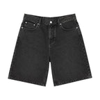 Chainstitch Denim Short (Washed Black)
