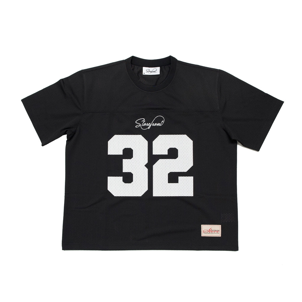Script Mesh Jersey (Black)