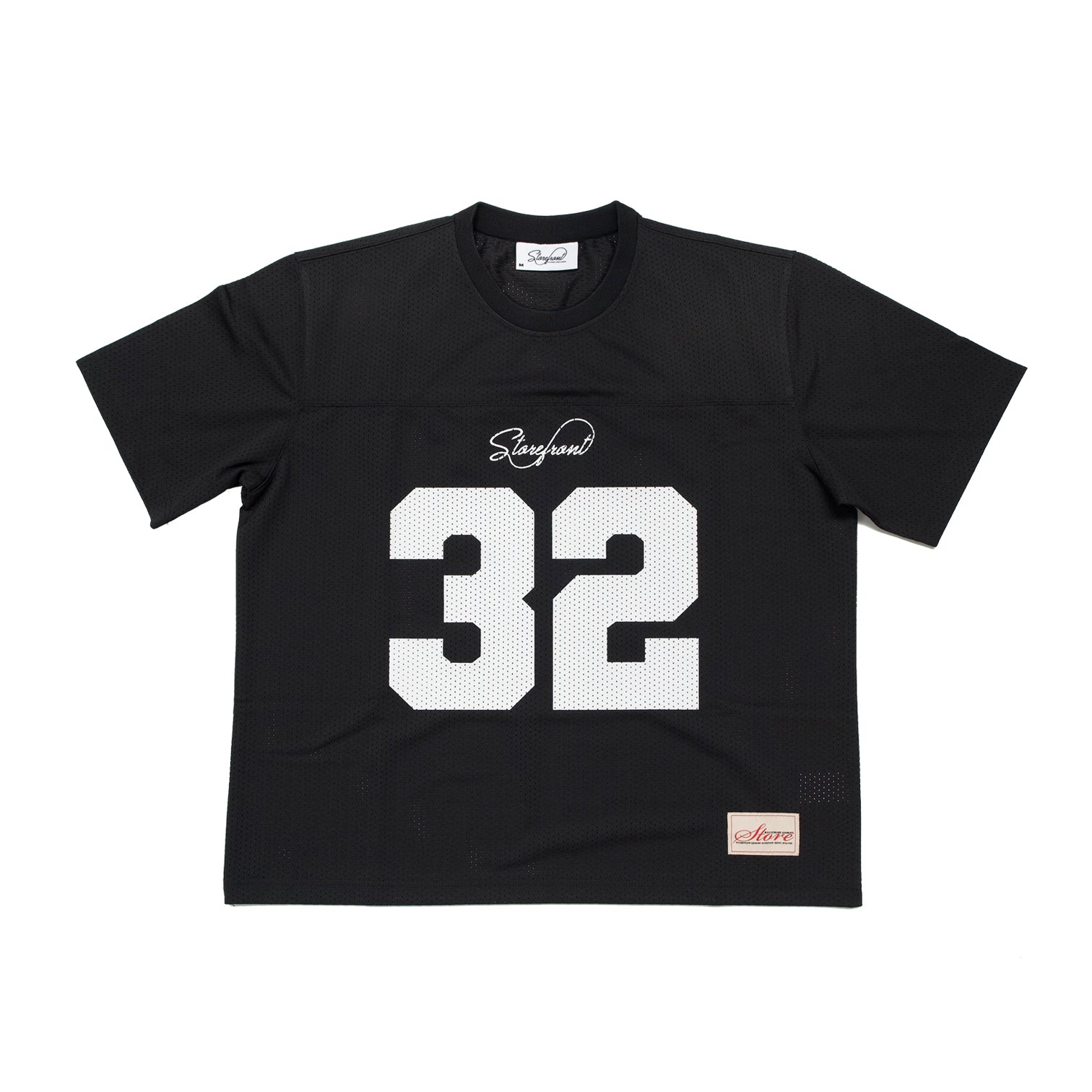 Script Mesh Jersey (Black)