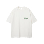 Script Logo T-shirt (White/Green)