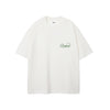 Script Logo Tee (White/Green)