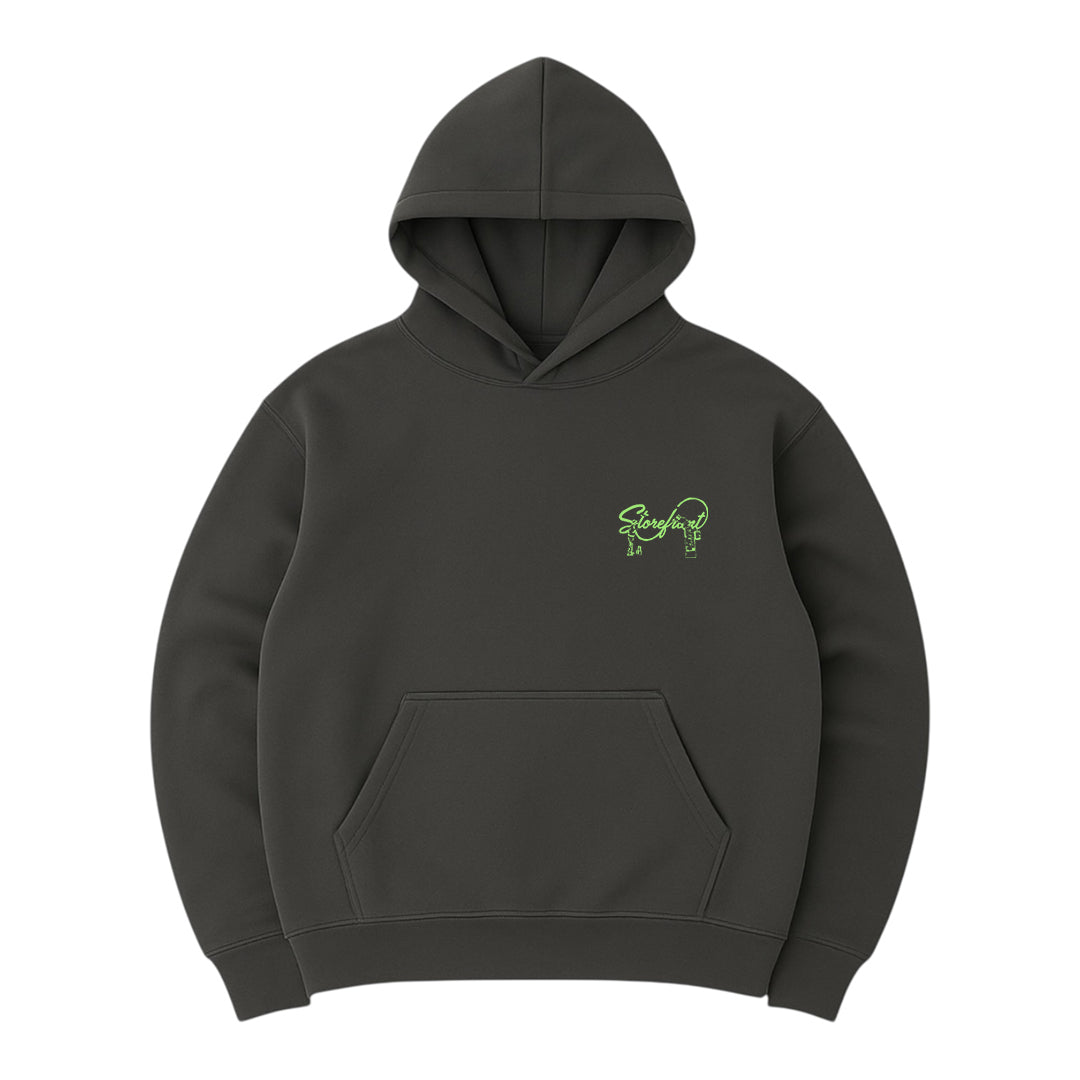 Script Painter Hoodie (Charcoal)