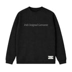 Three Leaf Halftone Waffle (Black)