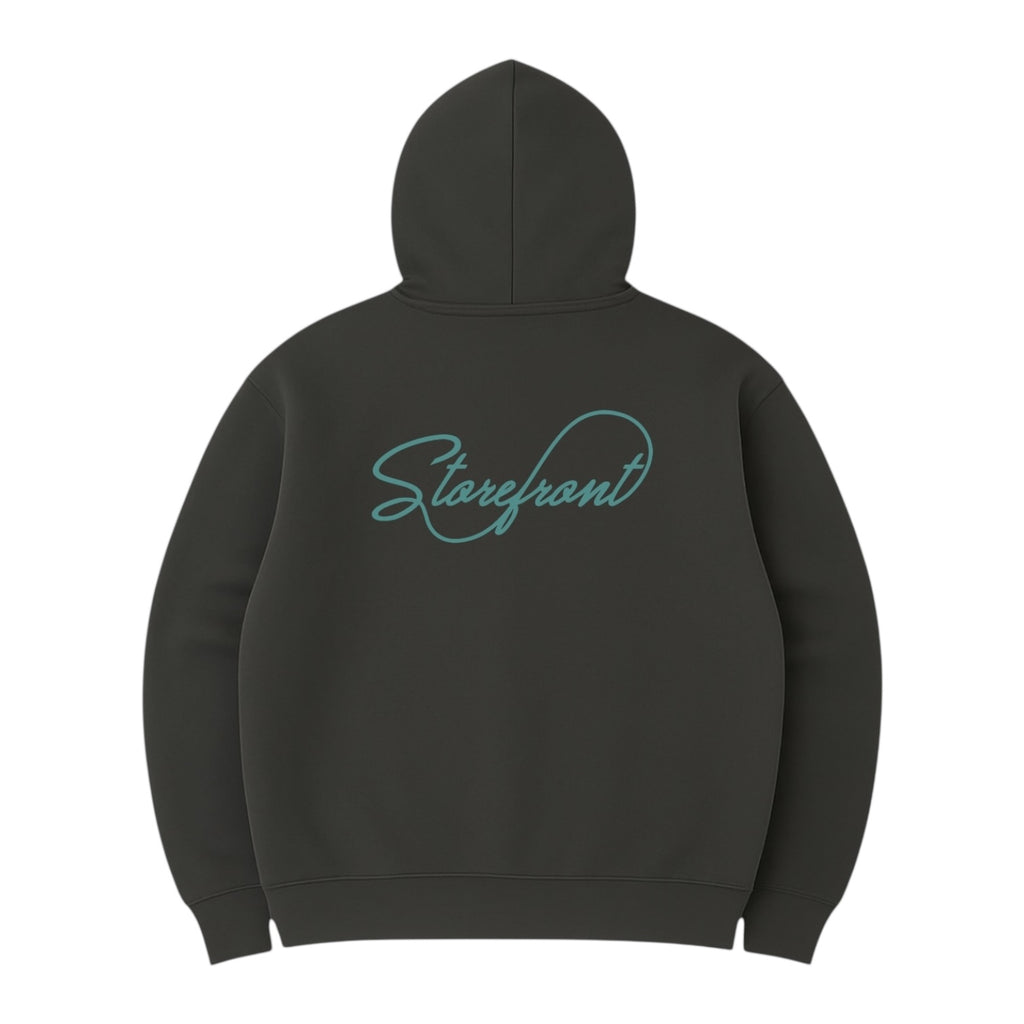 Script Hoodie (Charcoal)