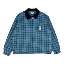 Load image into Gallery viewer, ‘Star’ Lined Flannel Overshirt (Opal Blue)
