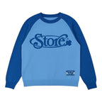 Three Leaf Knit (Blue)