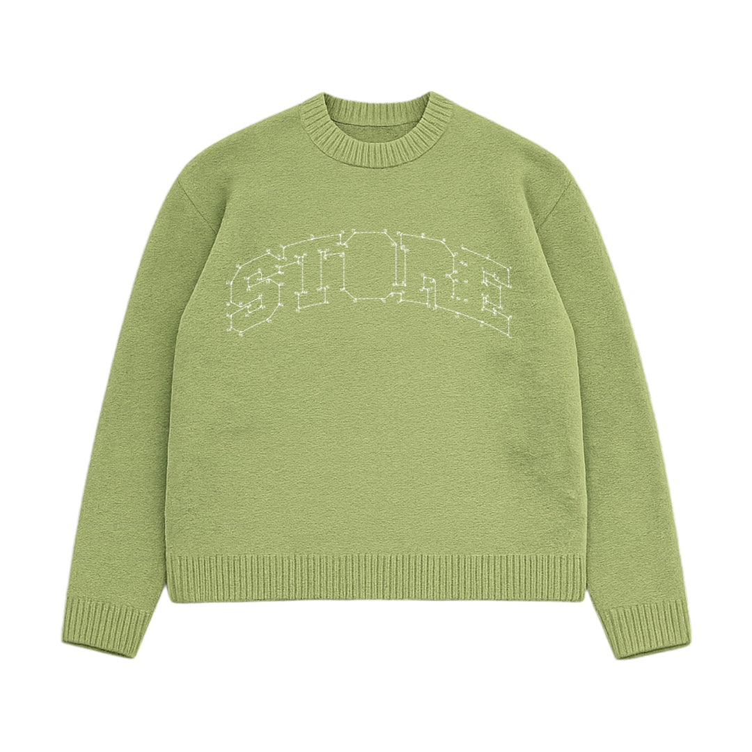Store Dot to Dot Knit (Green)