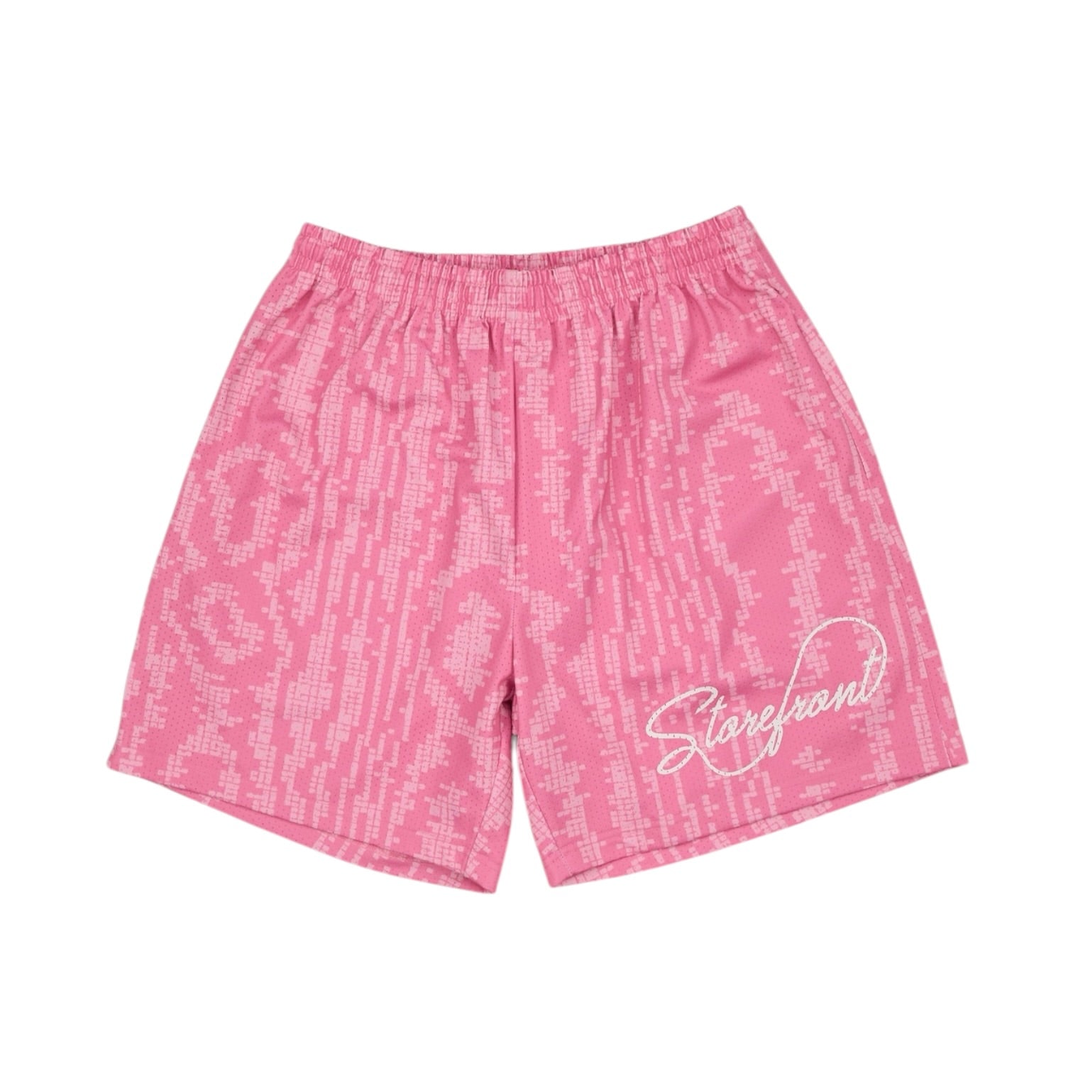Digi-Snake Mesh Shorts (Pink) – Storefront NI