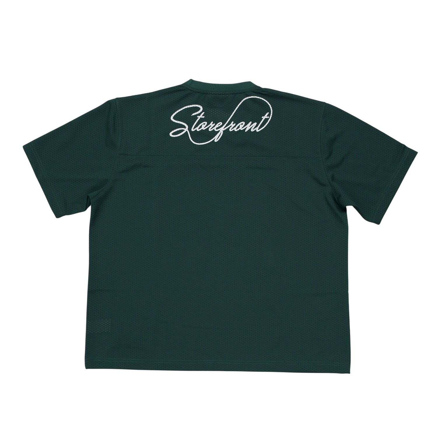 Script Mesh Jersey (Forrest Green)